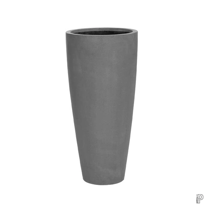 Dax L i grått, planteringskärl i Fiberstone
