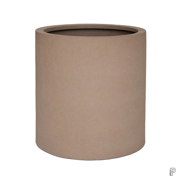 Max M i taupe, planteringskärl i Fiberstone